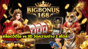สล็อตวิดีโอ vs 3D