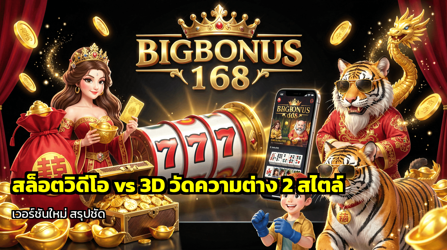 สล็อตวิดีโอ vs 3D